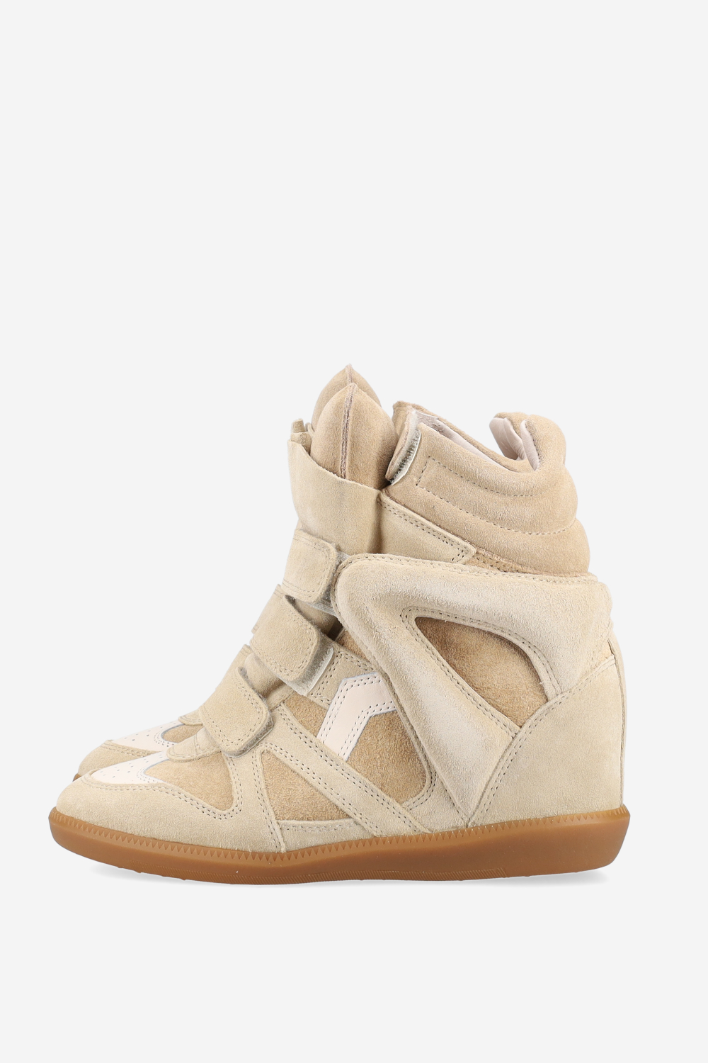 Bekett suede wedge sneakers
