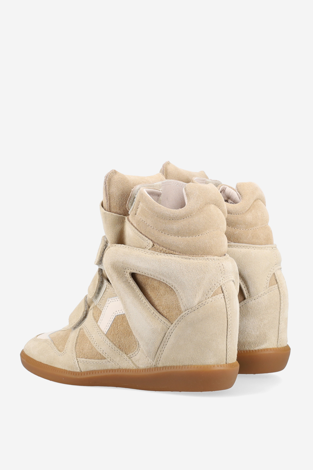 Bekett suede wedge sneakers
