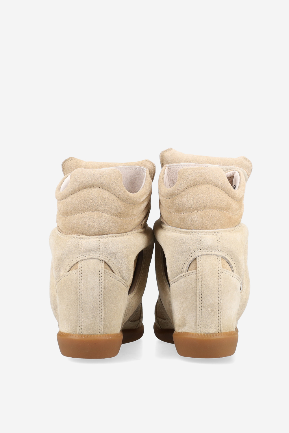Bekett suede wedge sneakers