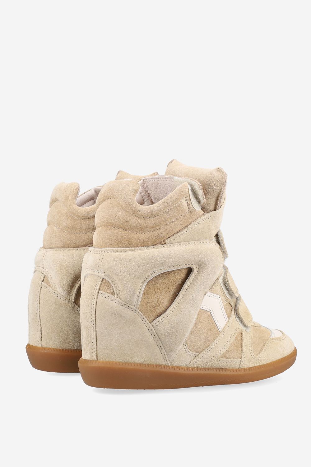 Bekett suede wedge sneakers