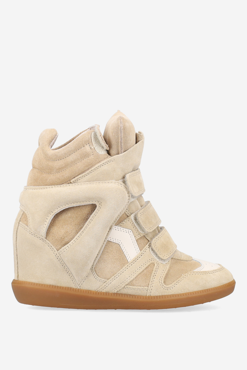 Isabel Marant - Bekett suede wedge sneakers
