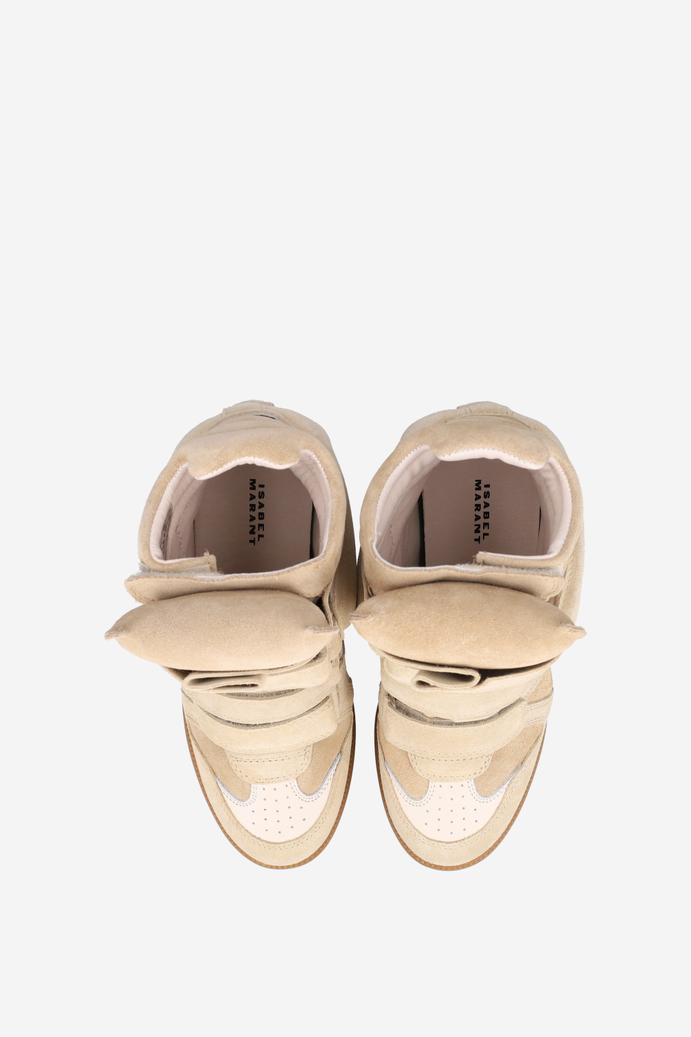 Bekett suede wedge sneakers