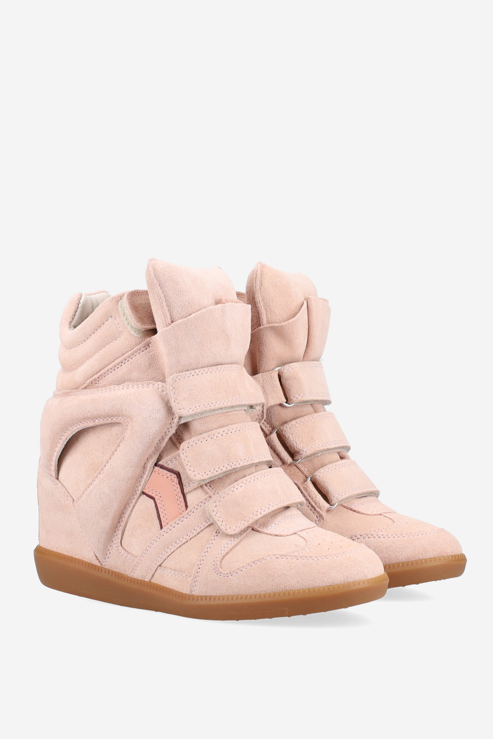 Bekett suede wedge sneakers