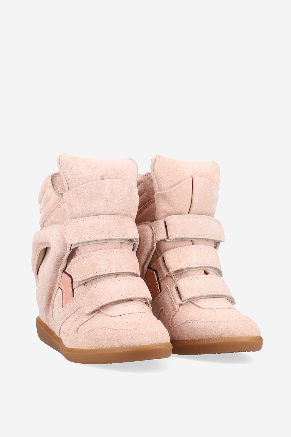 Bekett suede wedge sneakers