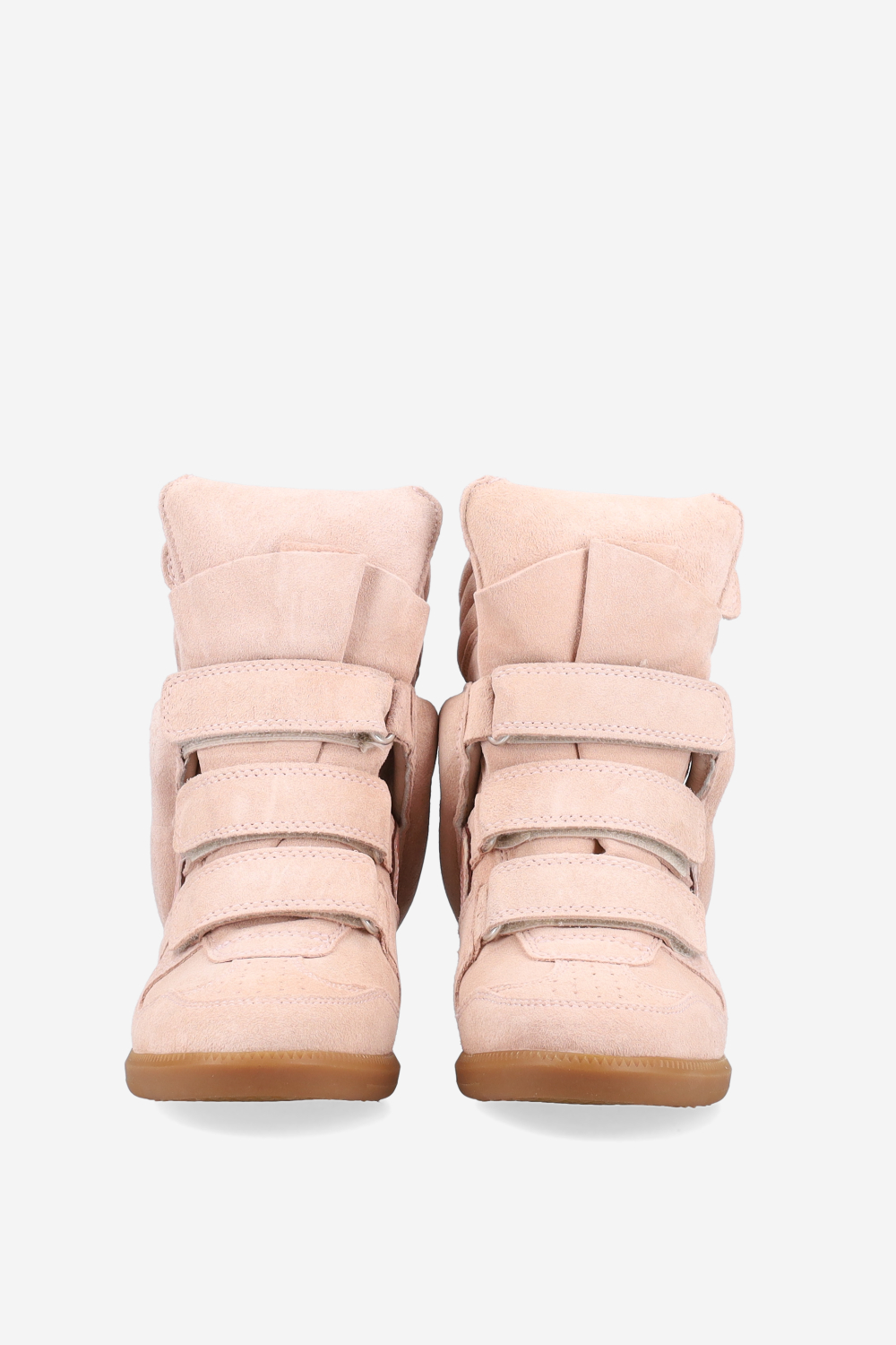 Bekett suede wedge sneakers