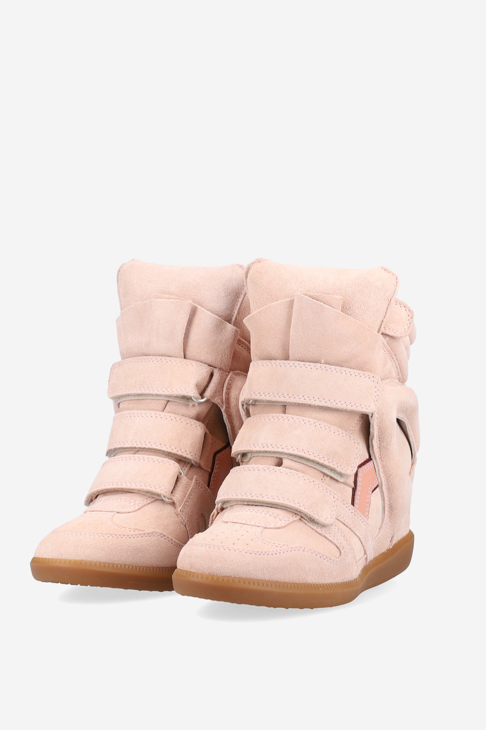 Bekett suede wedge sneakers