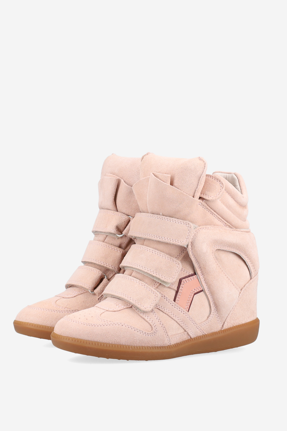 Bekett suede wedge sneakers