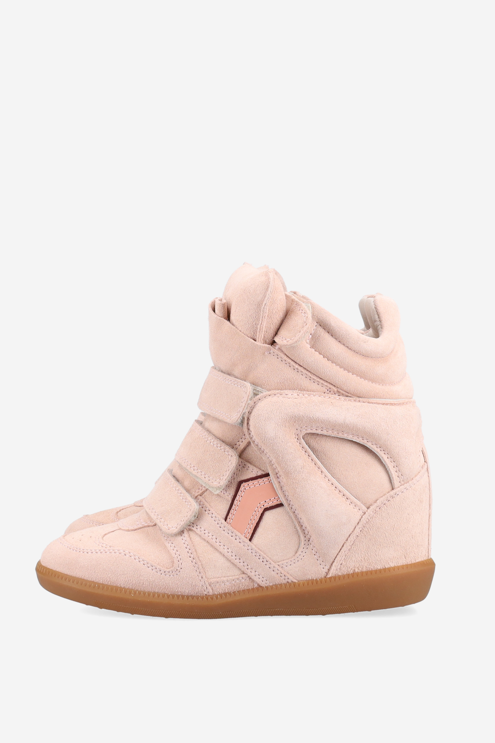 Bekett suede wedge sneakers