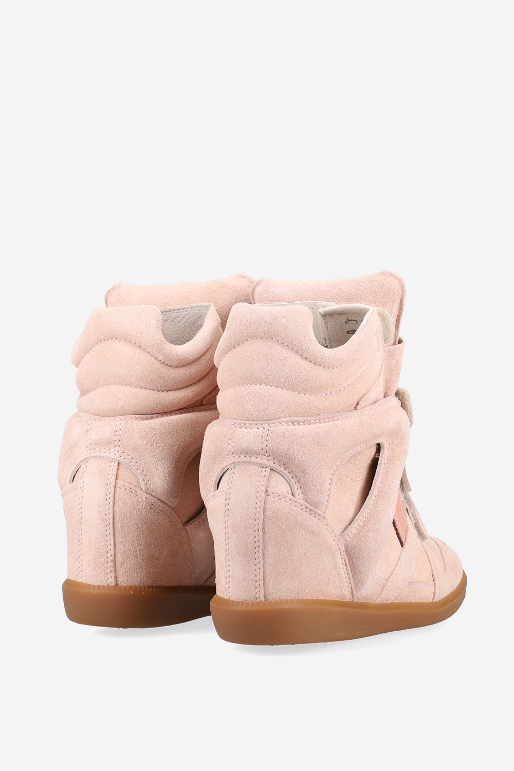 Bekett suede wedge sneakers