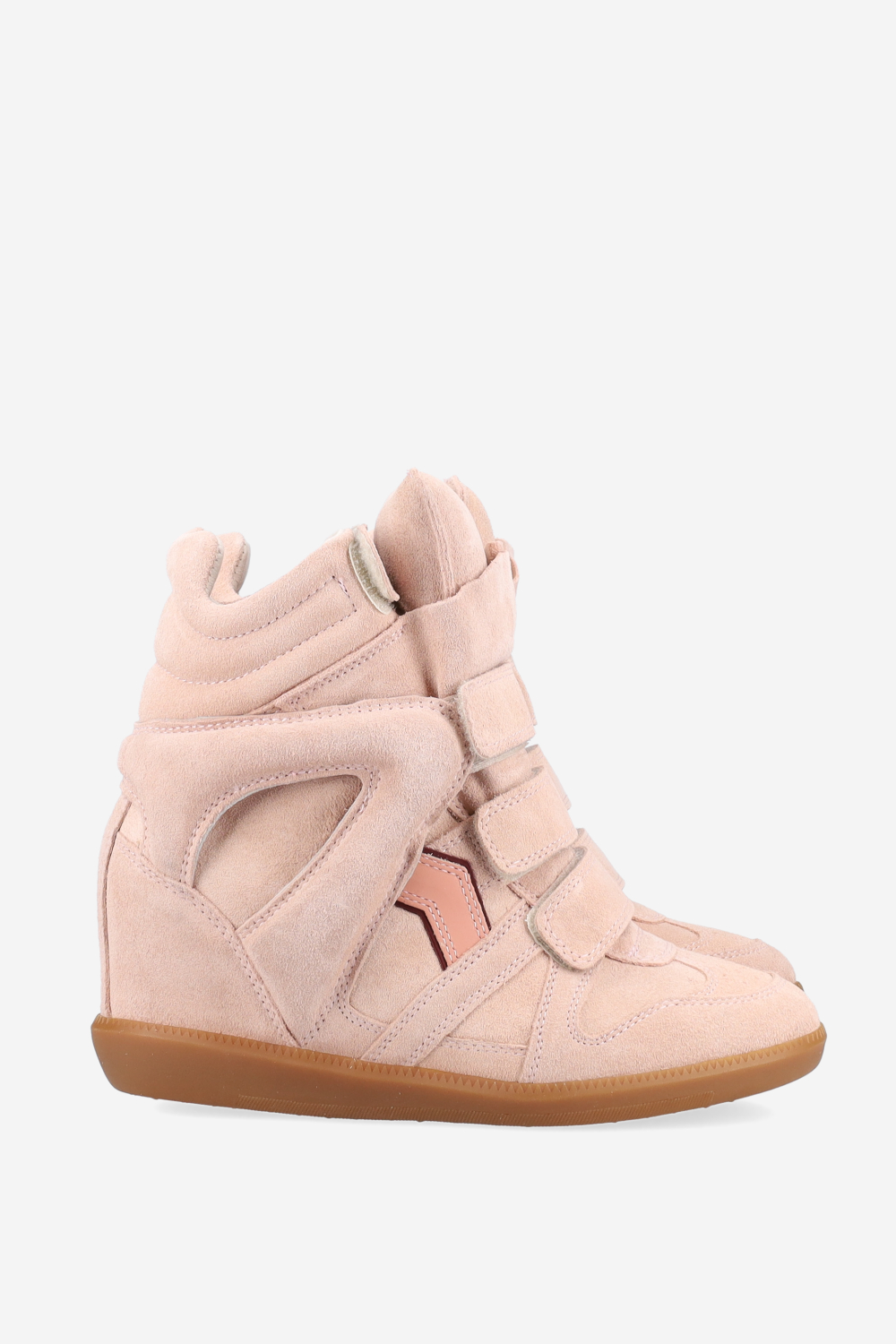 Bekett suede wedge sneakers