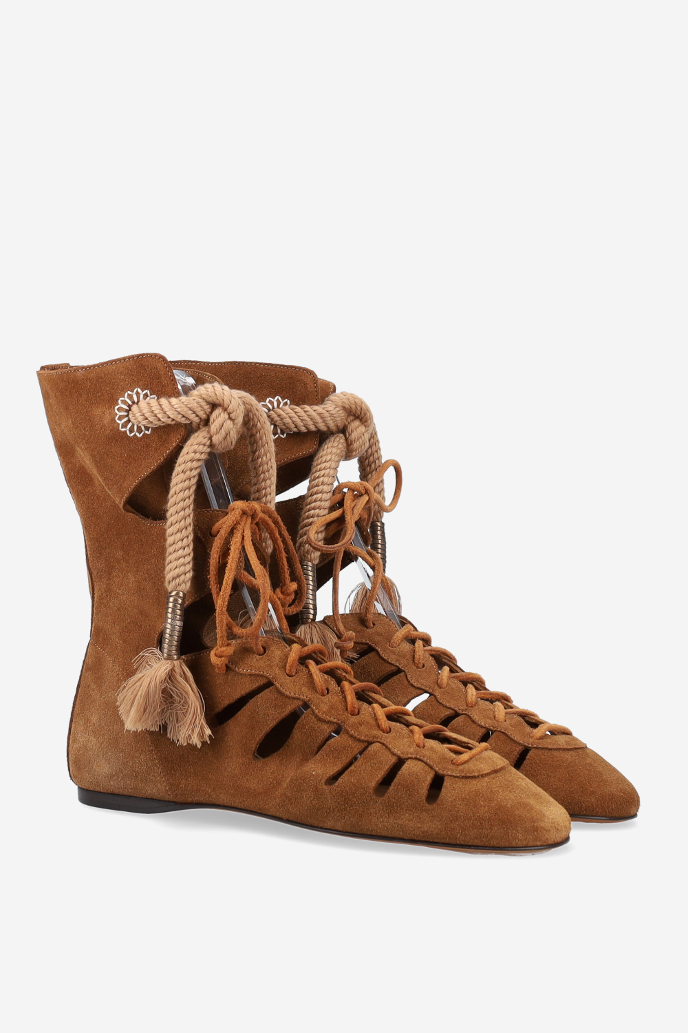 Liade suede lace-up boots