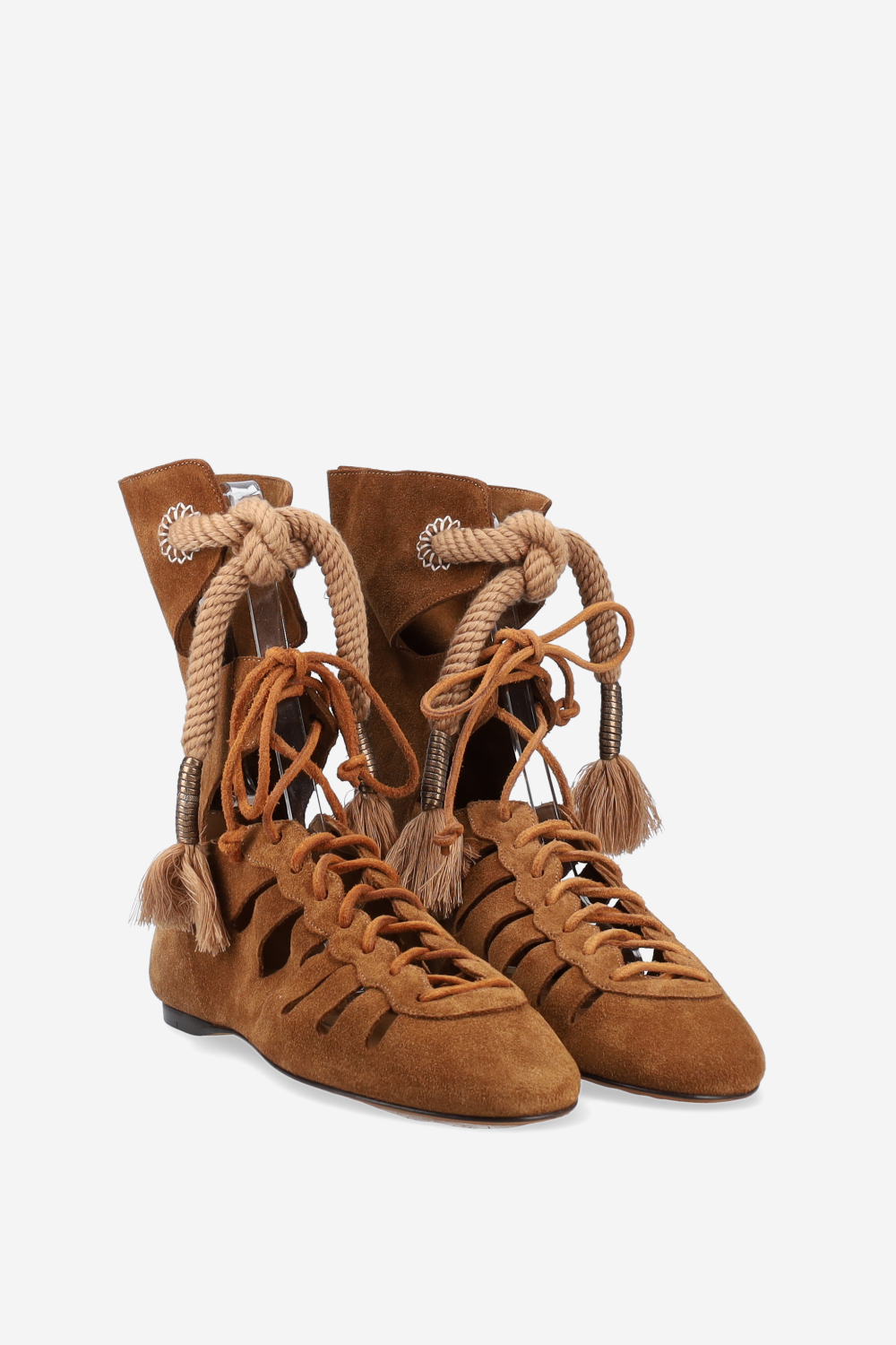 Liade suede lace-up boots