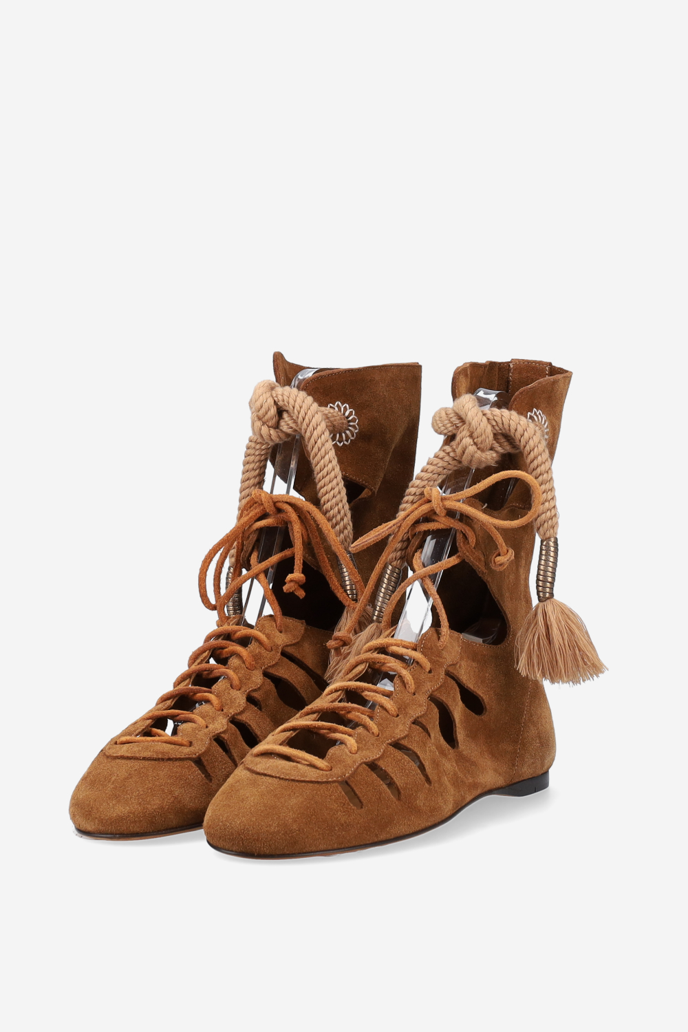 Liade suede lace-up boots