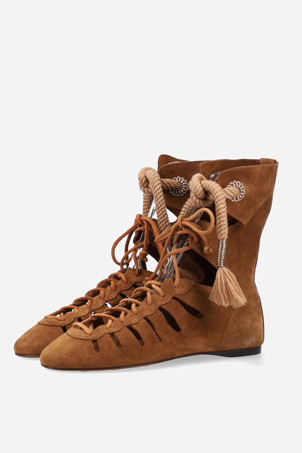 Liade suede lace-up boots