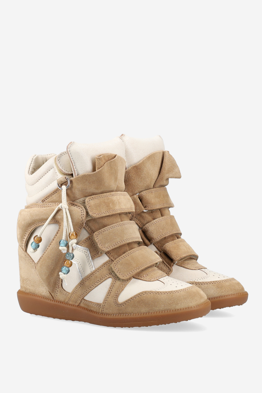 Bekett suede wedge sneaker