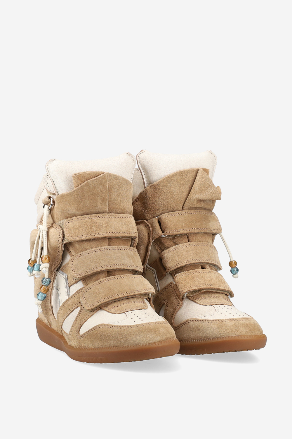Bekett suede wedge sneaker
