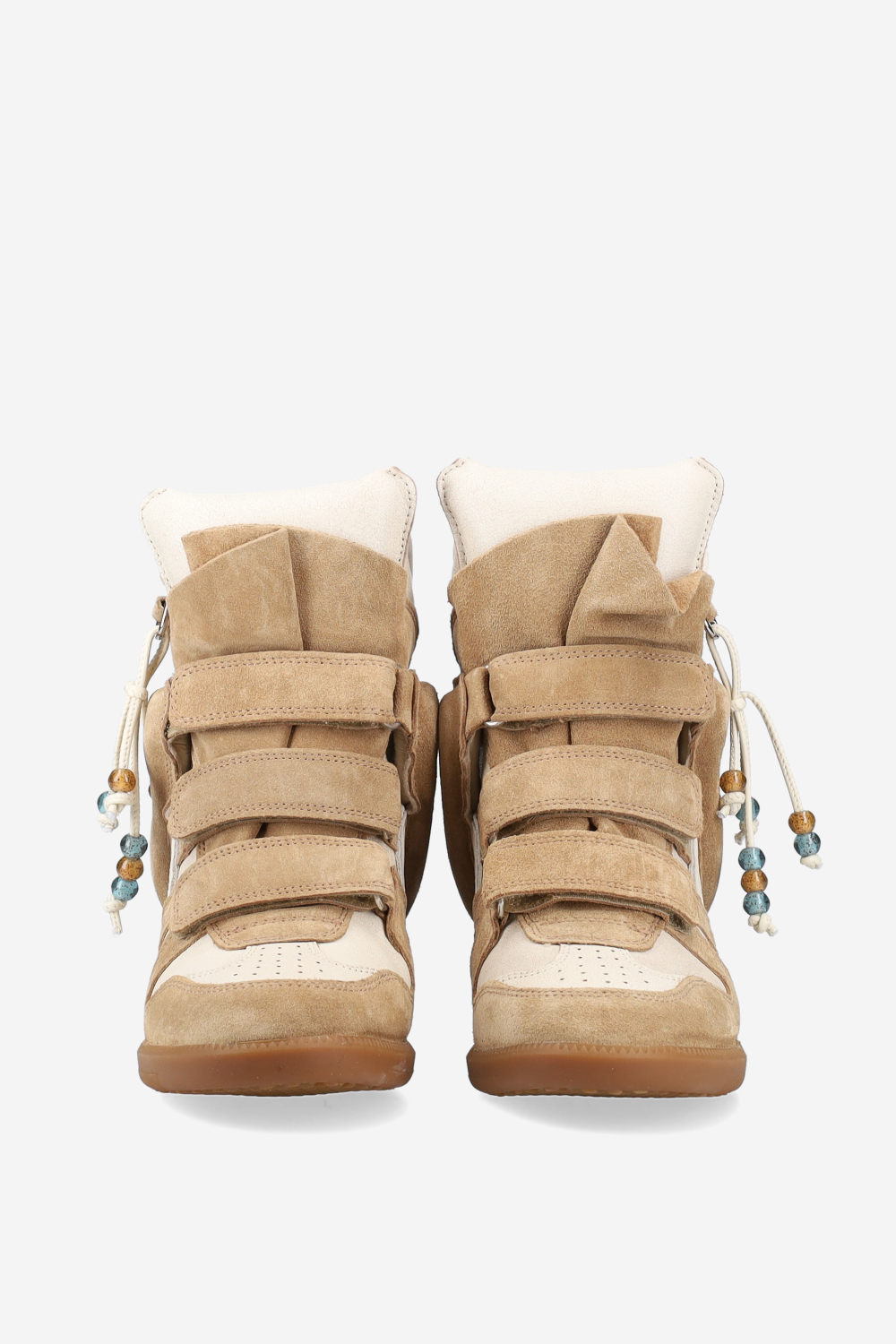 Bekett suede wedge sneaker