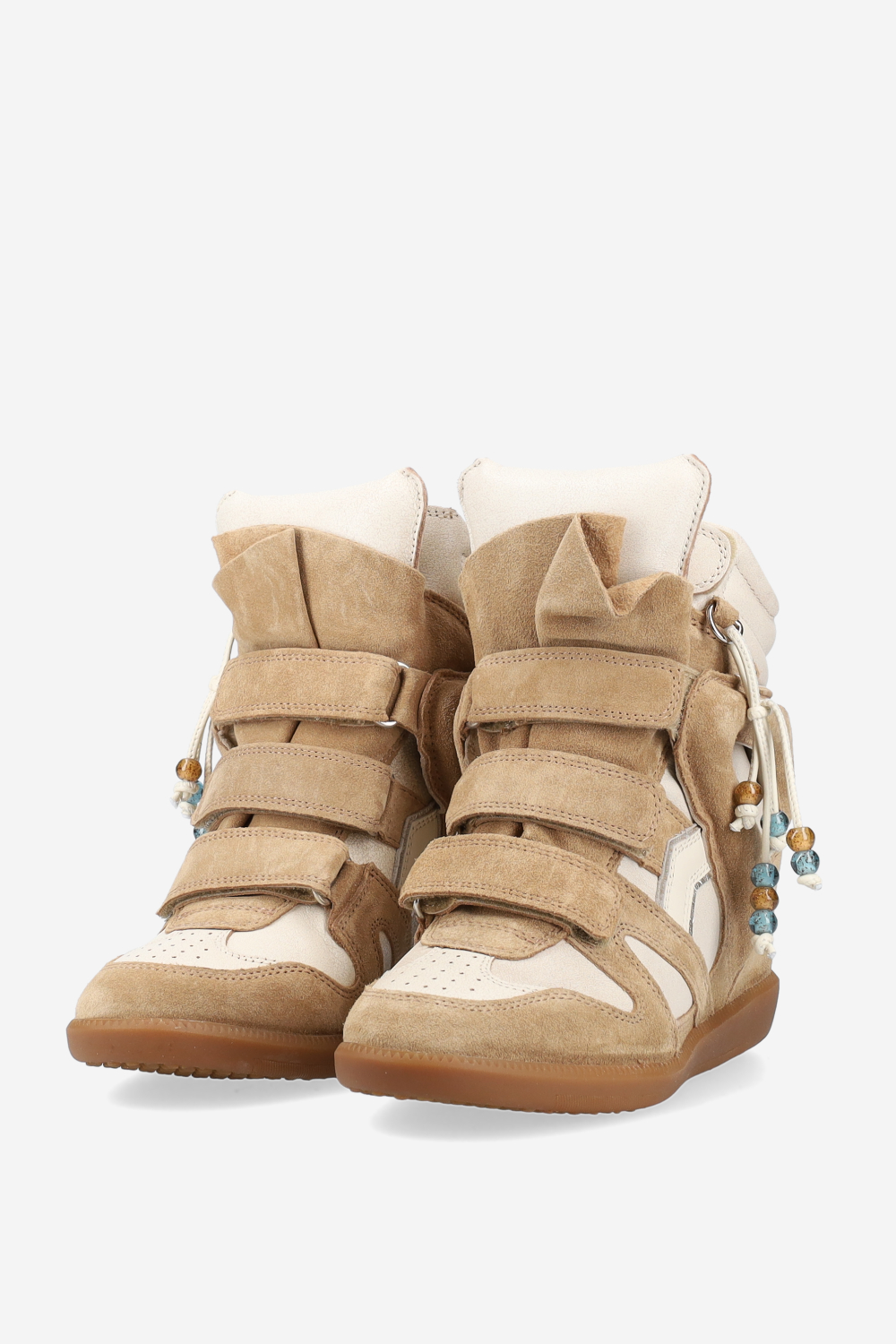 Bekett suede wedge sneaker
