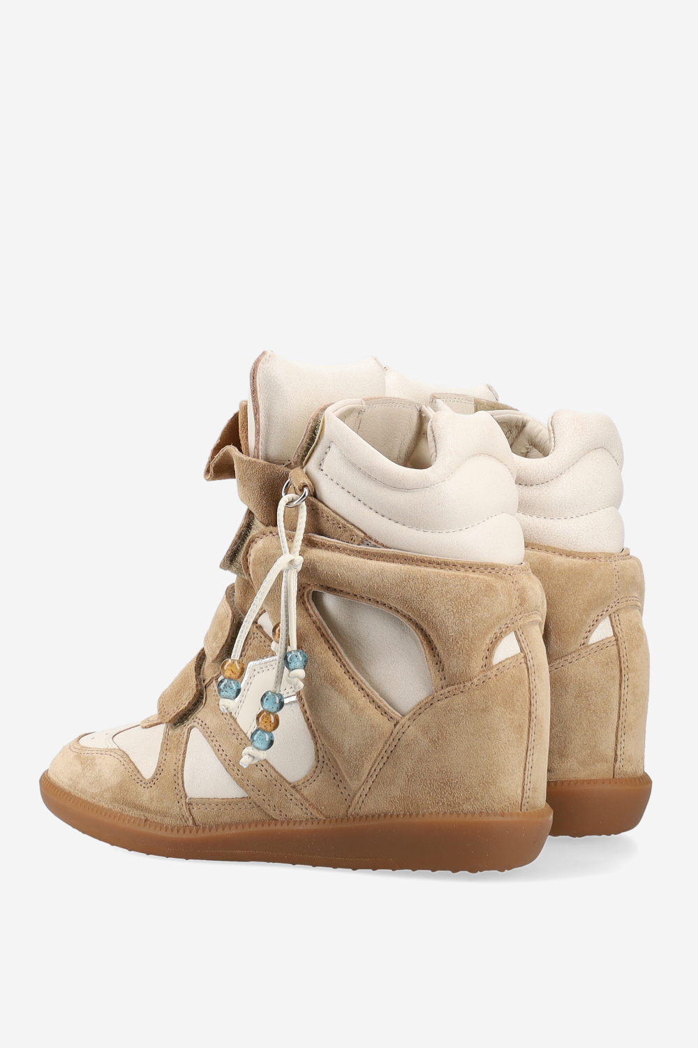 Bekett suede wedge sneaker