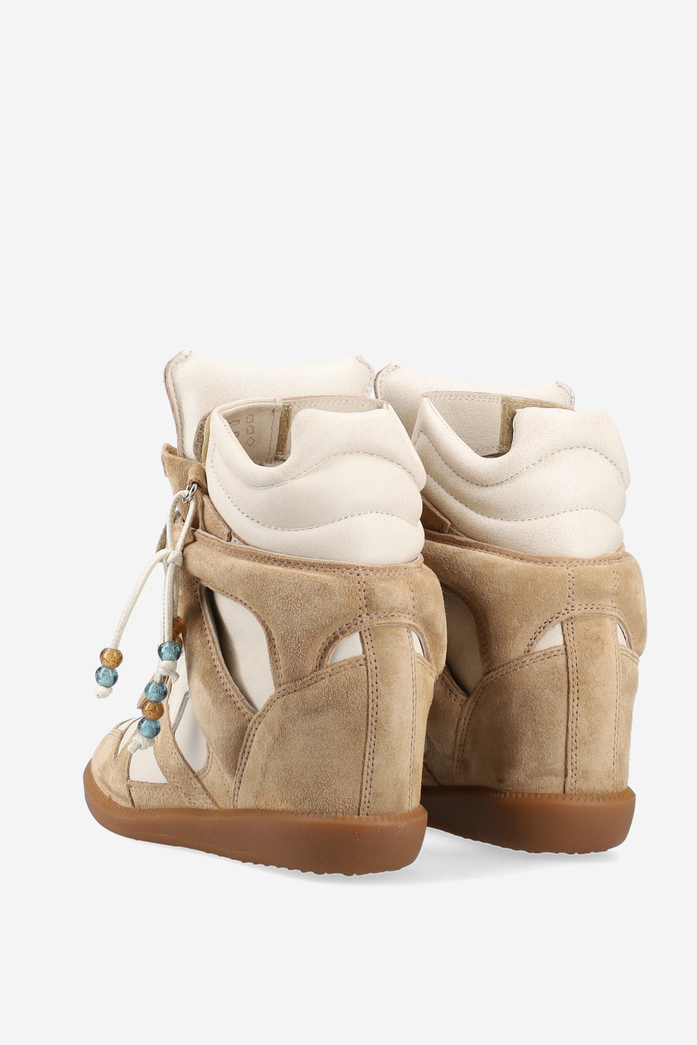 Bekett suede wedge sneaker
