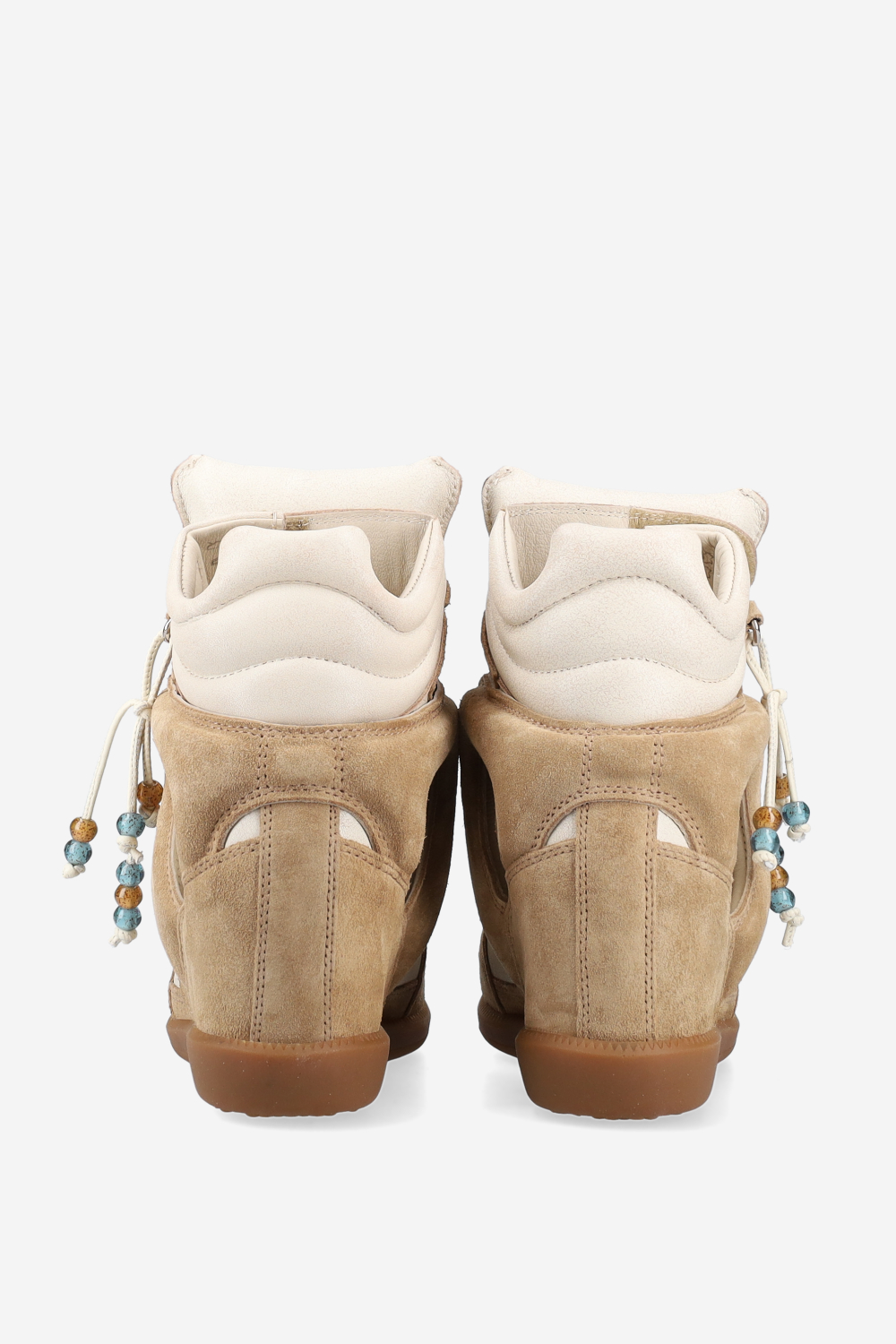Bekett suede wedge sneaker