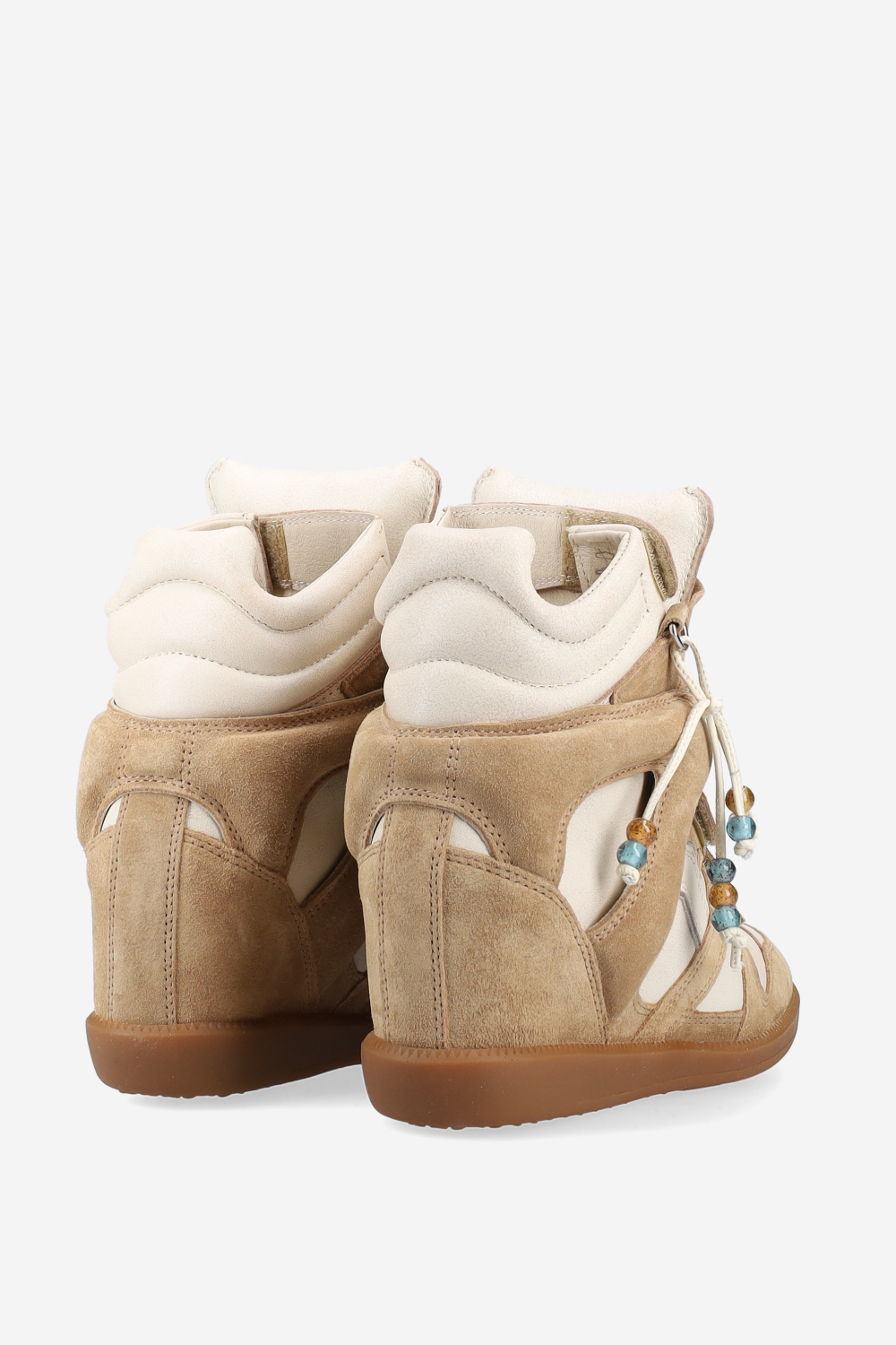 Bekett suede wedge sneaker