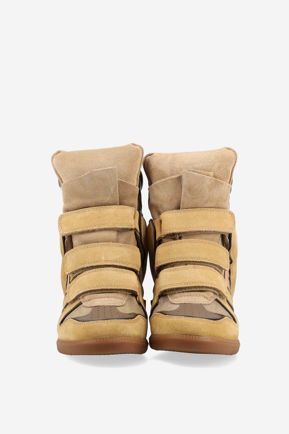 Bekett suede wedge sneakers