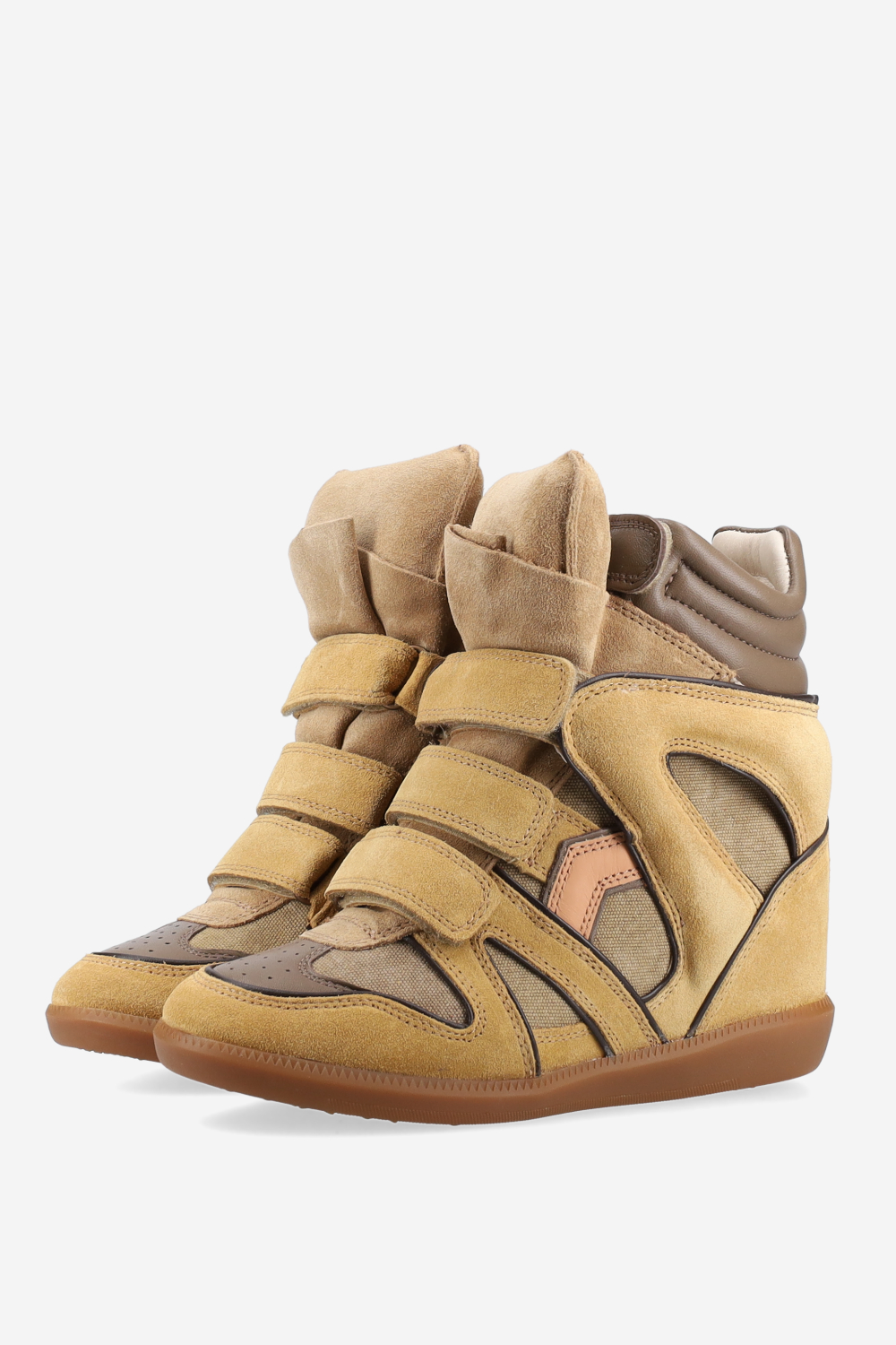 Bekett suede wedge sneakers