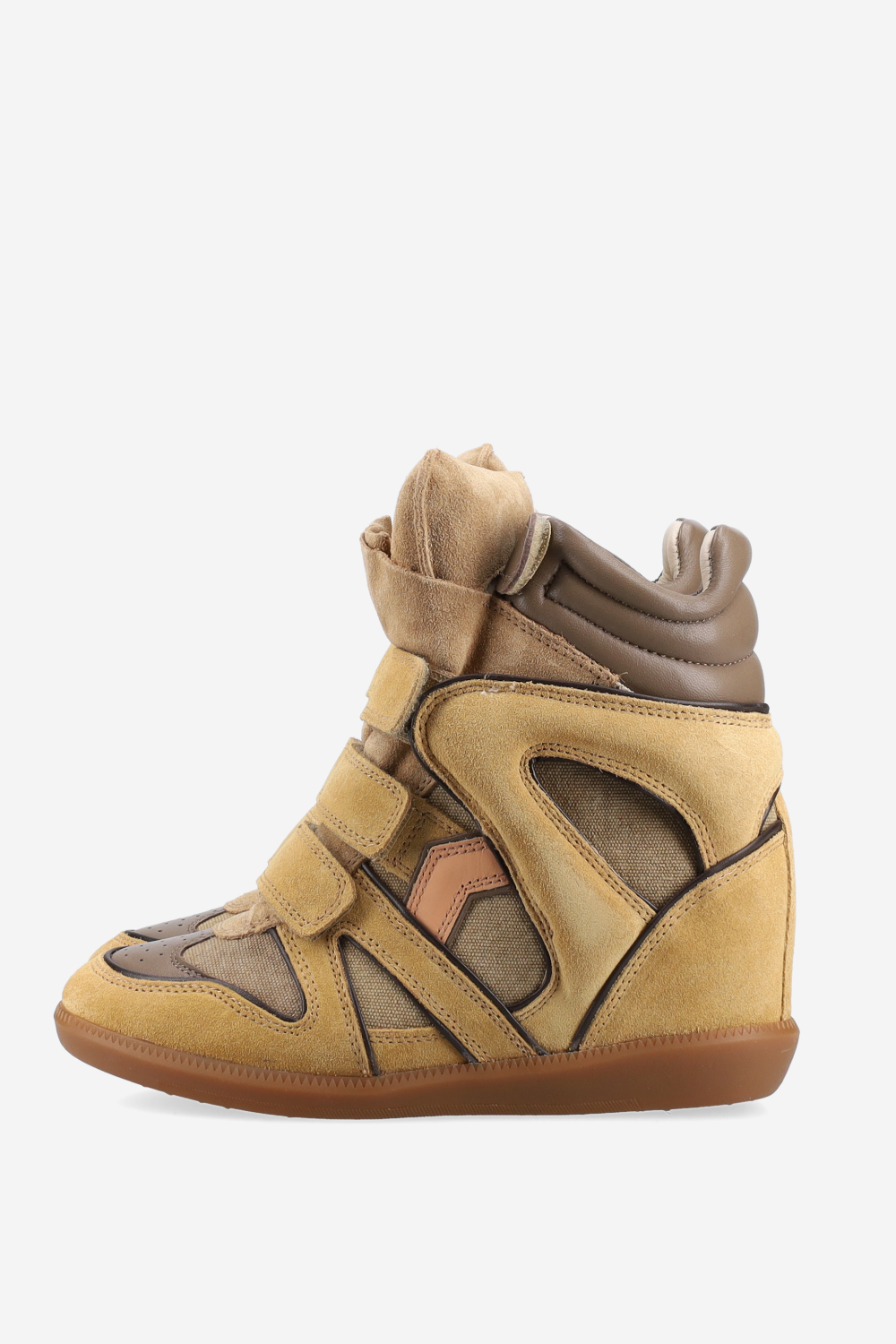 Bekett suede wedge sneakers