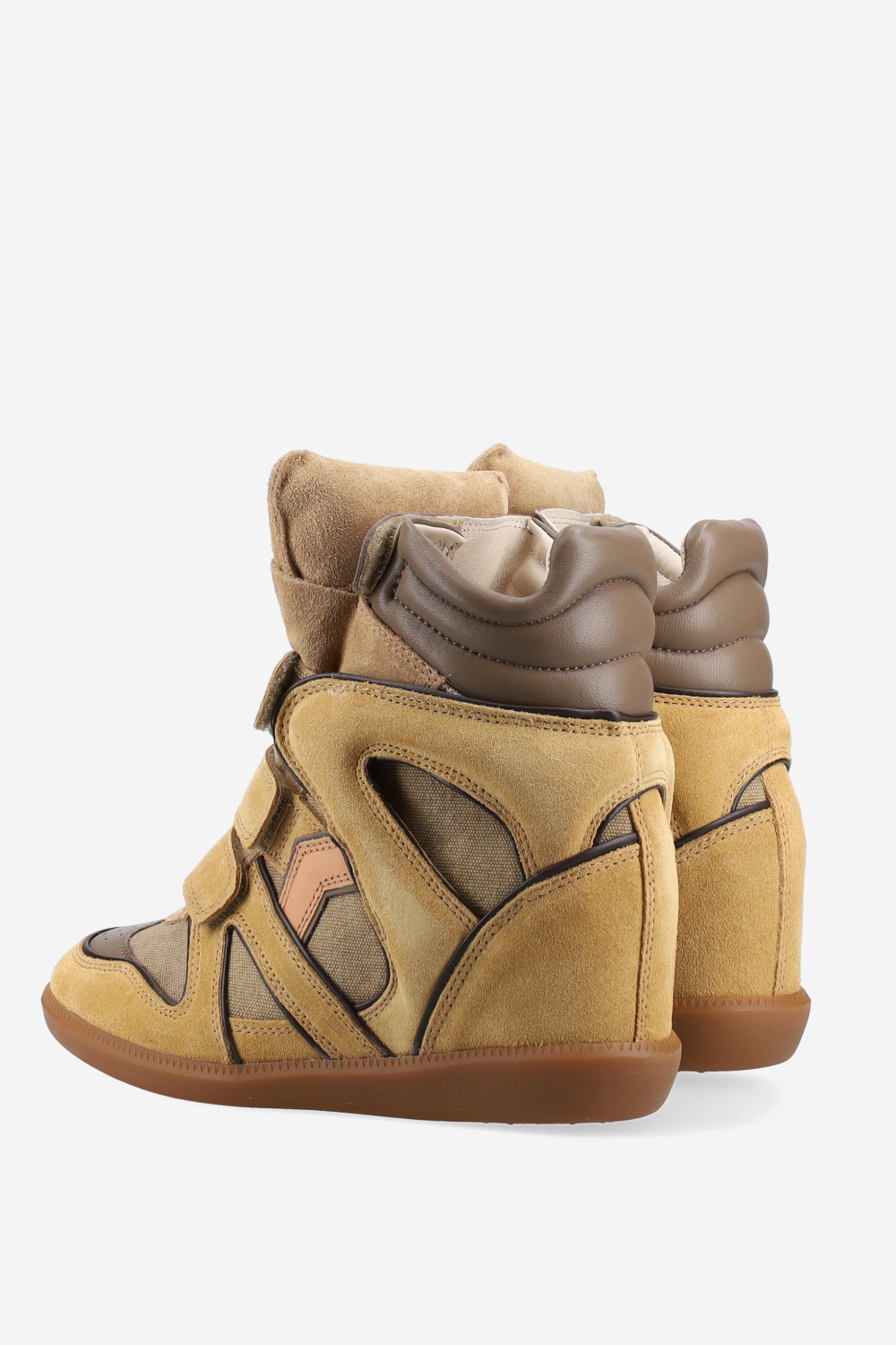 Bekett suede wedge sneakers