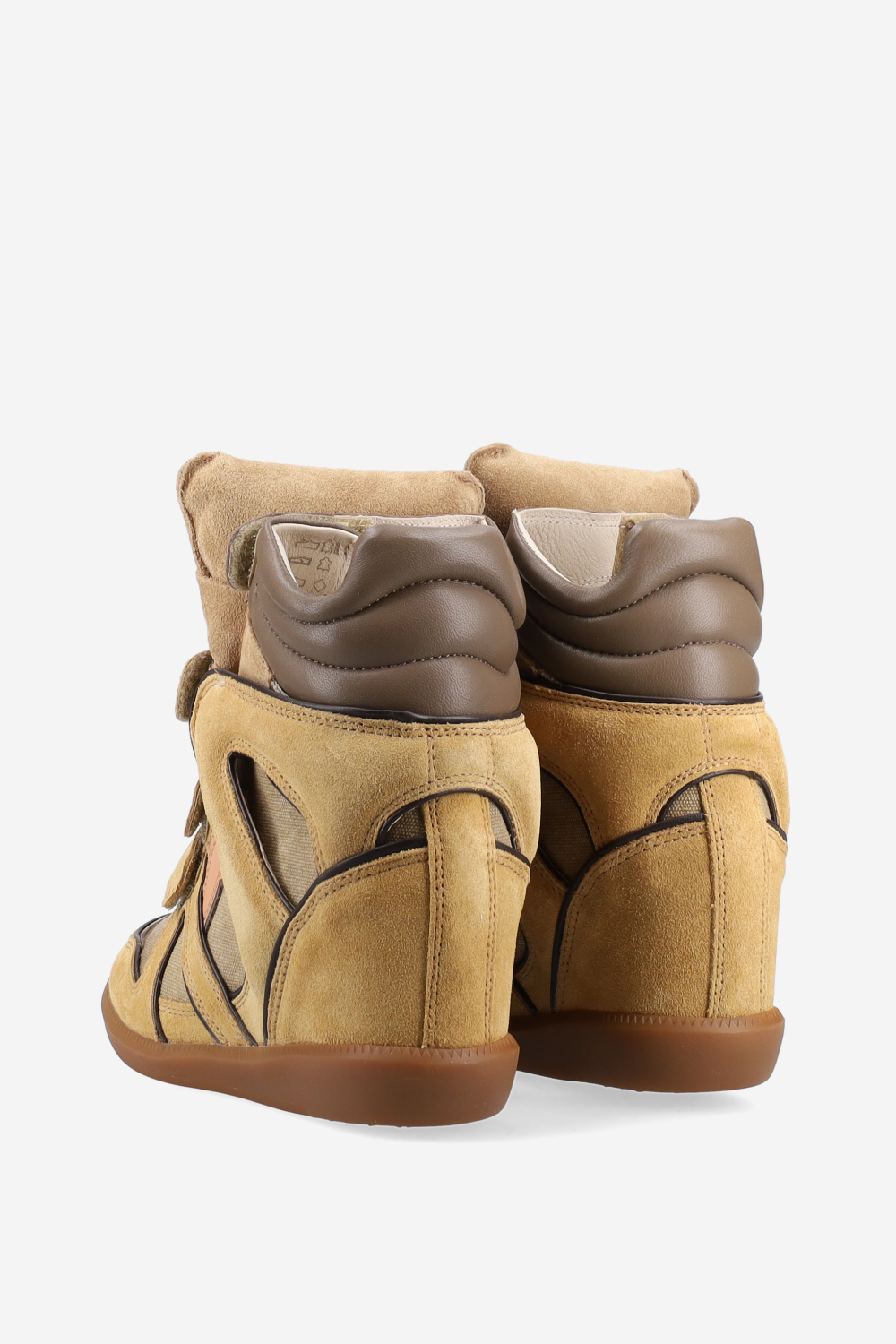 Bekett suede wedge sneakers