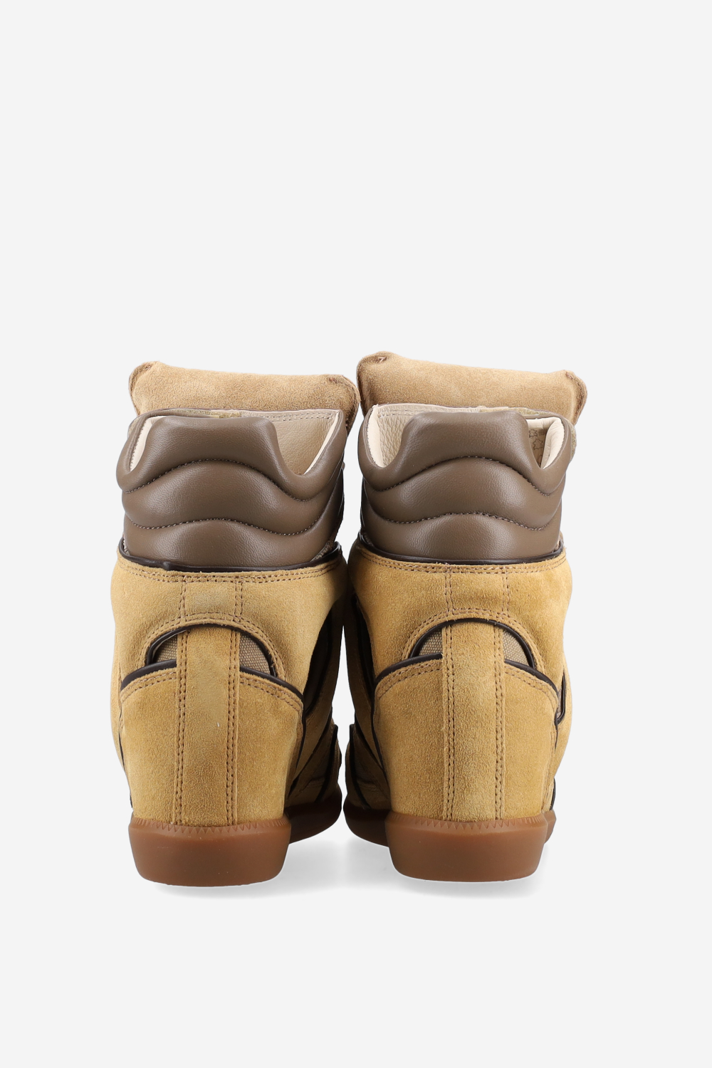 Bekett suede wedge sneakers