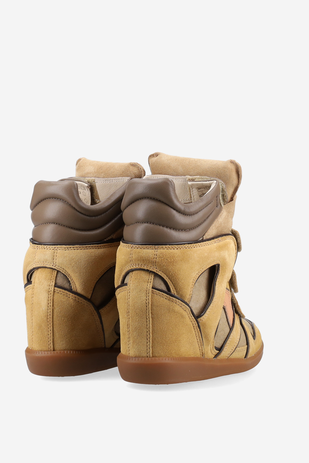 Bekett suede wedge sneakers