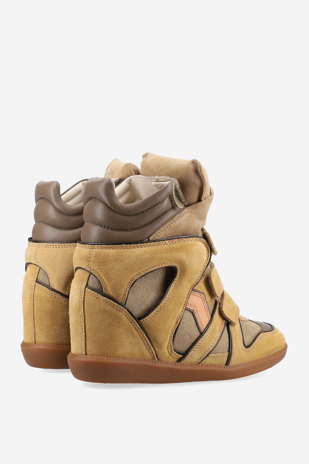Bekett suede wedge sneakers