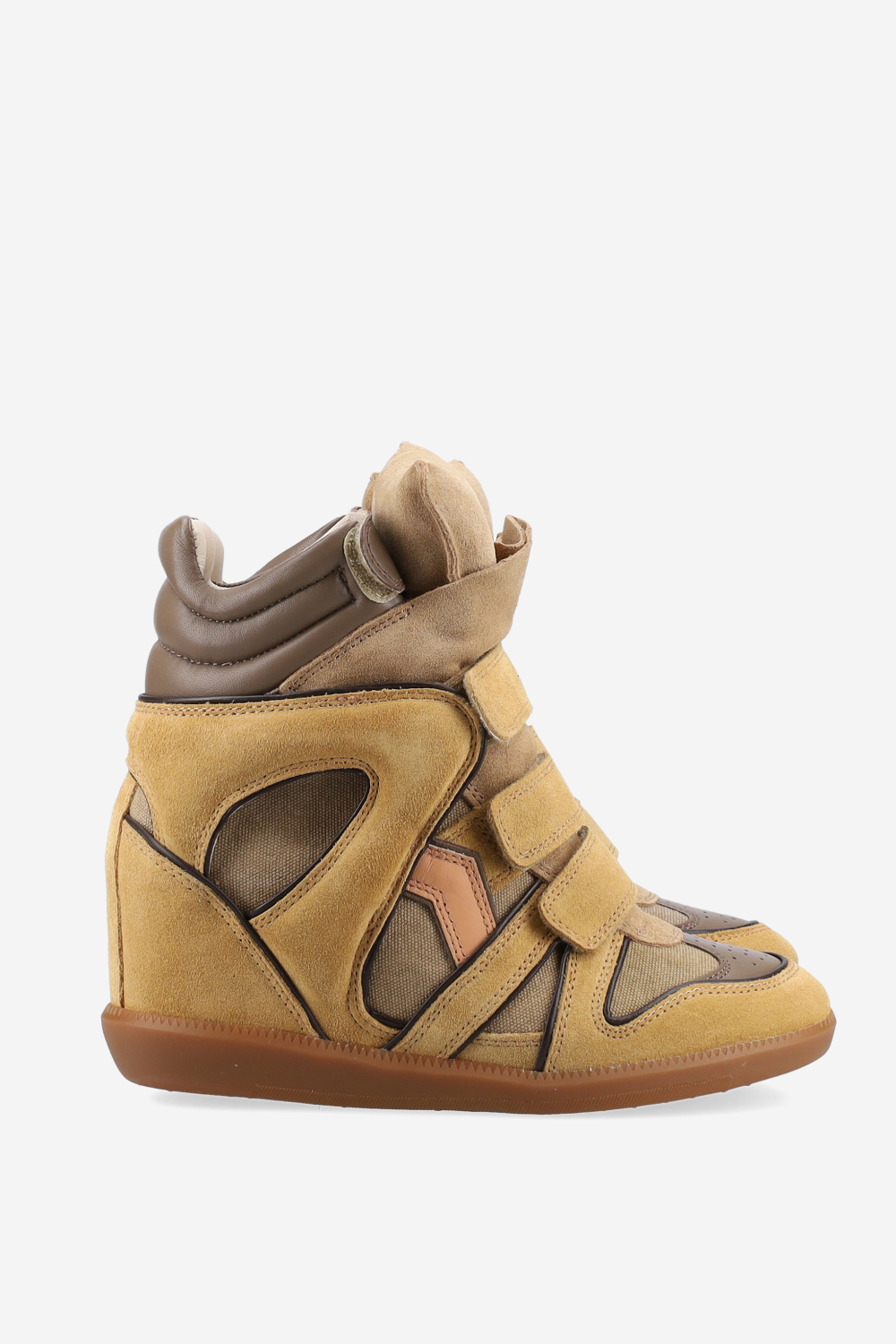 Bekett suede wedge sneakers