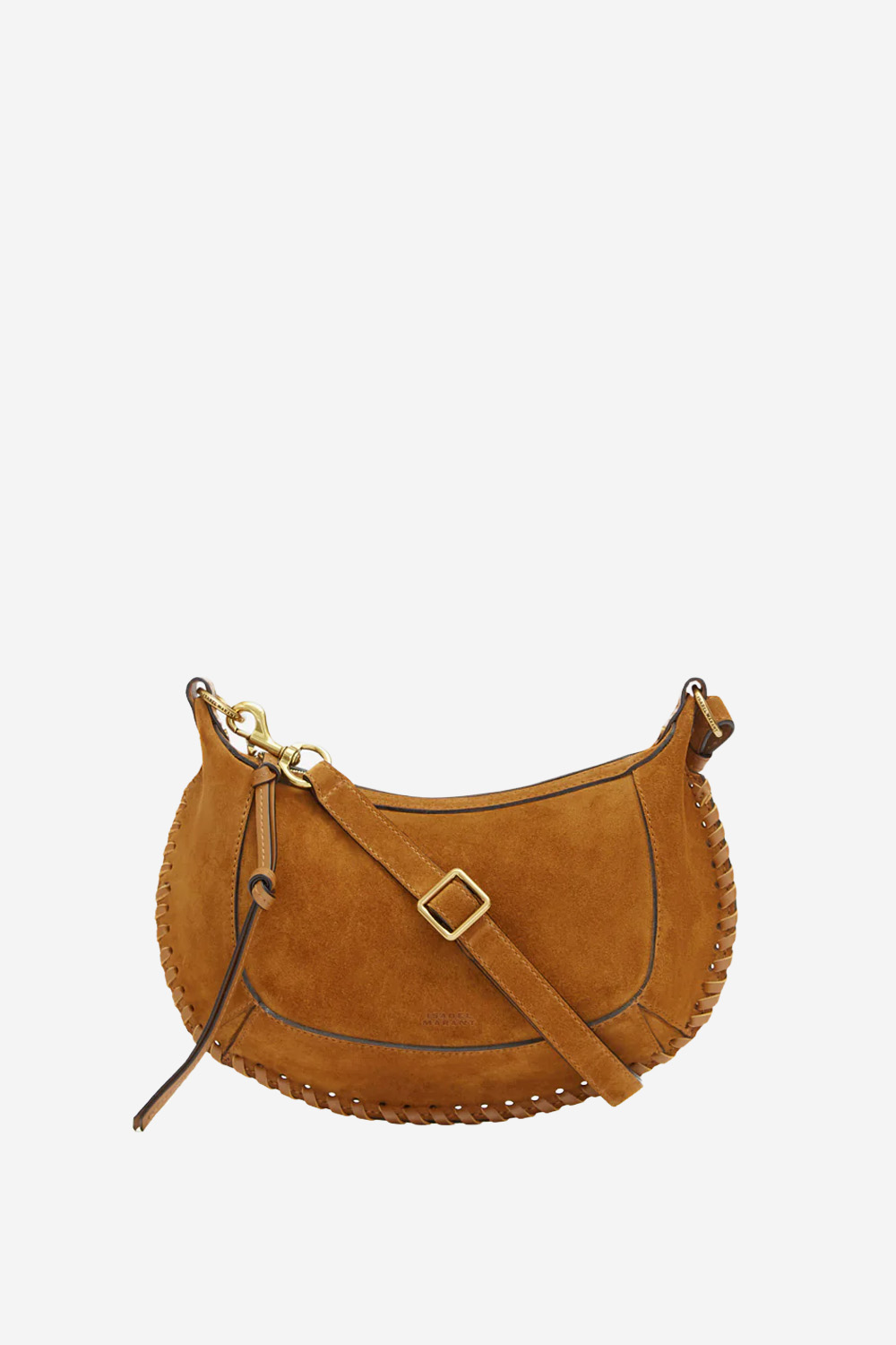 Isabel Marant - Oskan moon suede shoulder bag