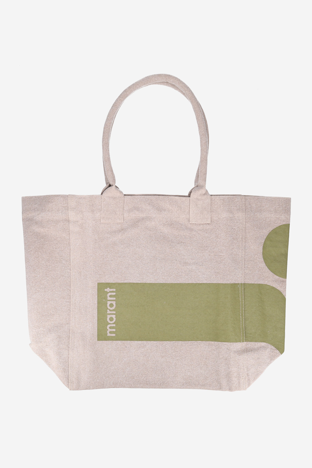 Isabel Marant - Yenky cotton logo shopper