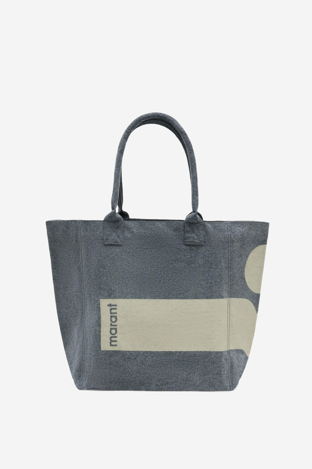 Isabel Marant - Yenky small cotton logo shopper