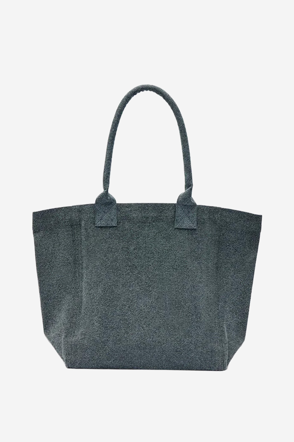 Isabel Marant - Yenky small cotton logo shopper