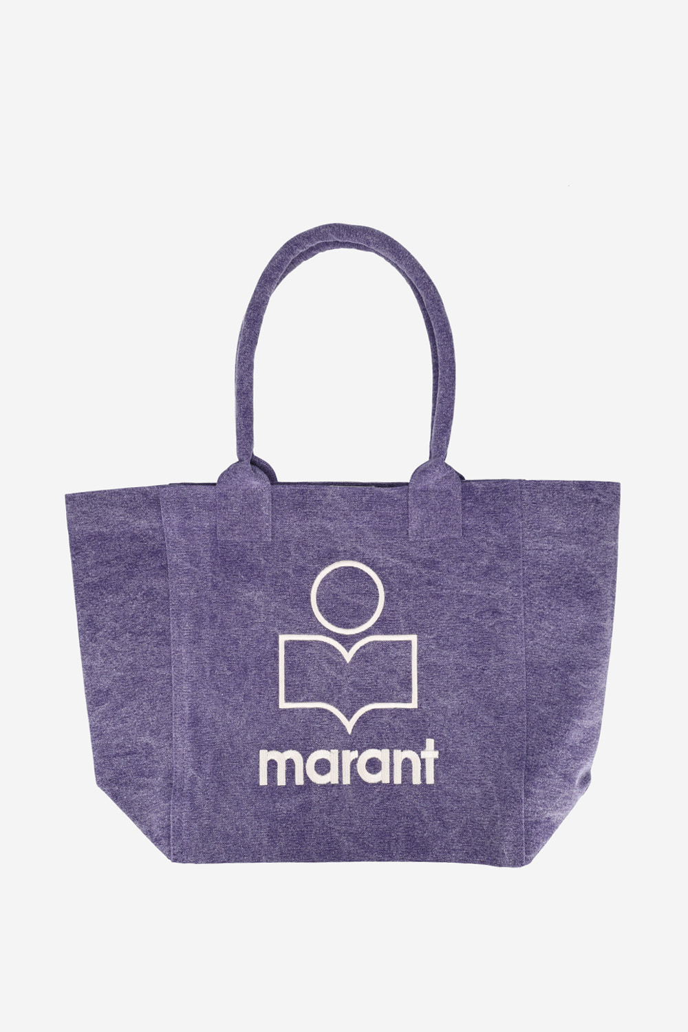 Isabel Marant - Yenky small cotton logo shopper