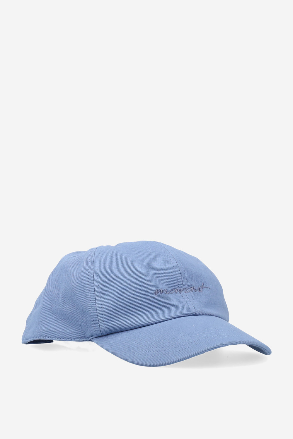 〈DARKPARK〉EMBROIDERED WOOL BASEBALL CAP Wool logo embroidered baseball cap - Mayke