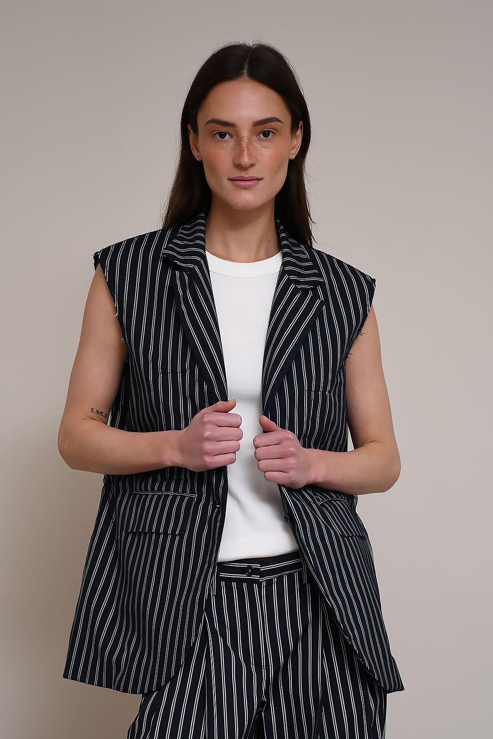 Harry striped gilet - Mayke