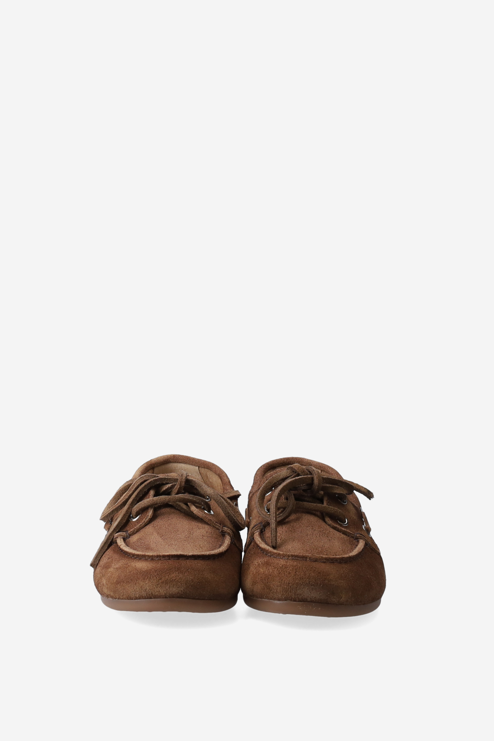 Boat brushed suede loafers