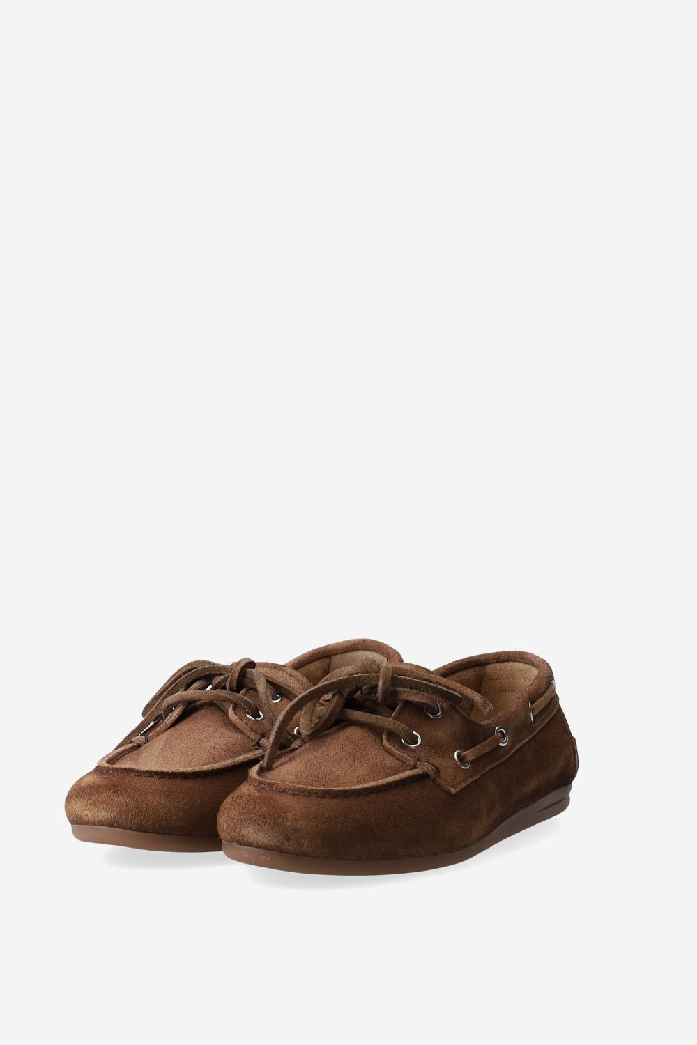 Boat brushed suede loafers