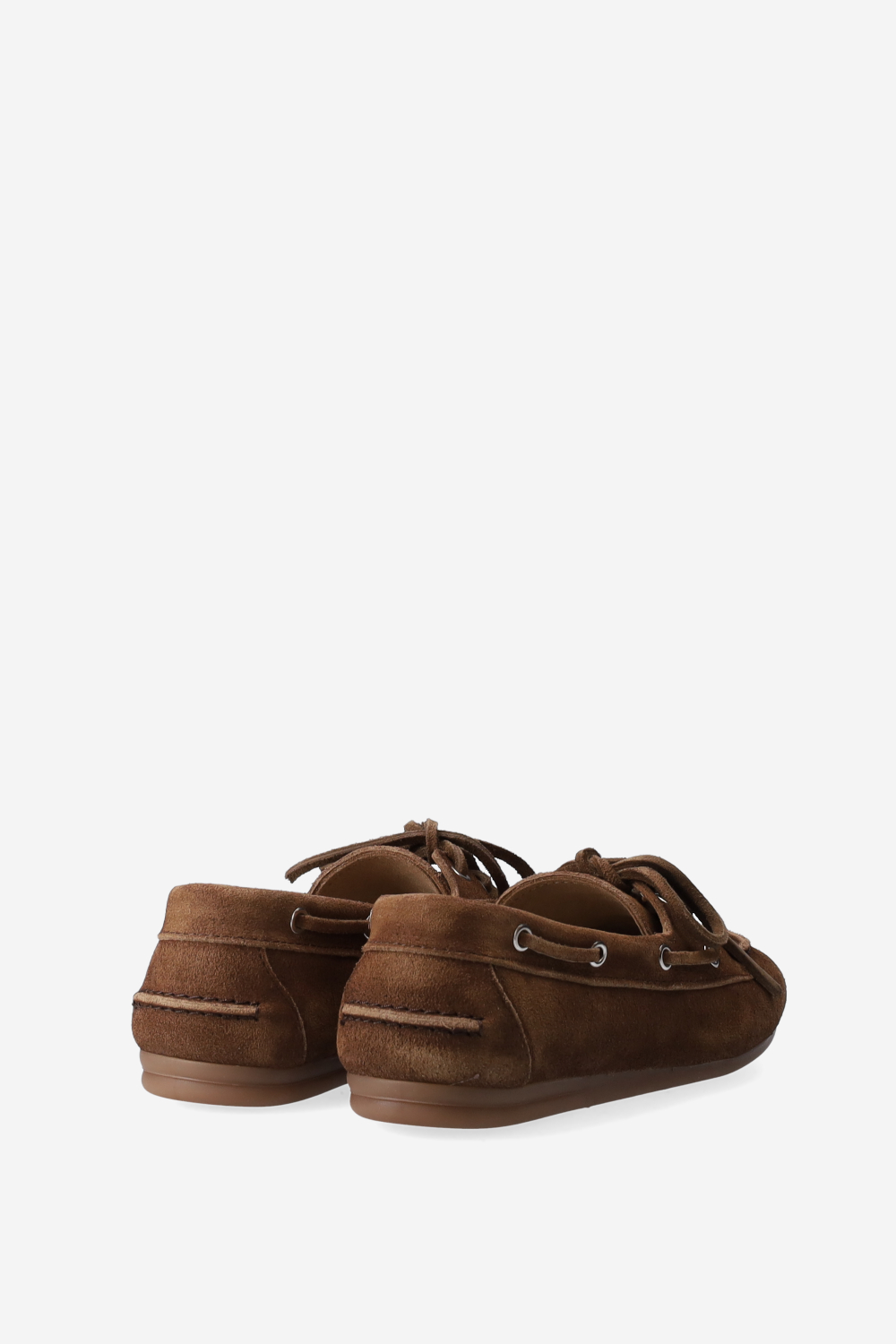 Boat brushed suede loafers