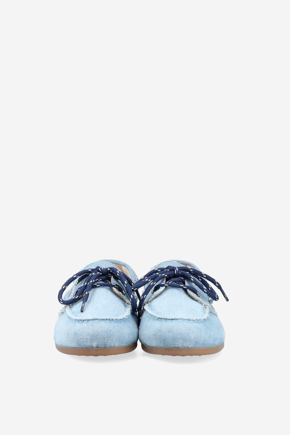 Boat brushed denim loafers
