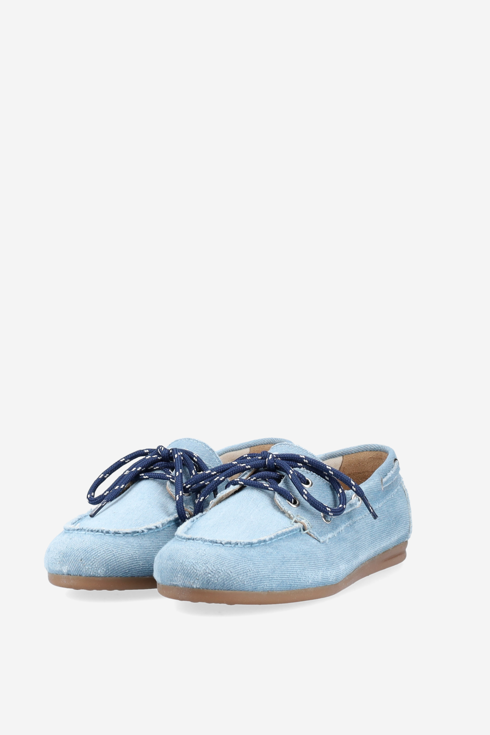 Boat brushed denim loafers