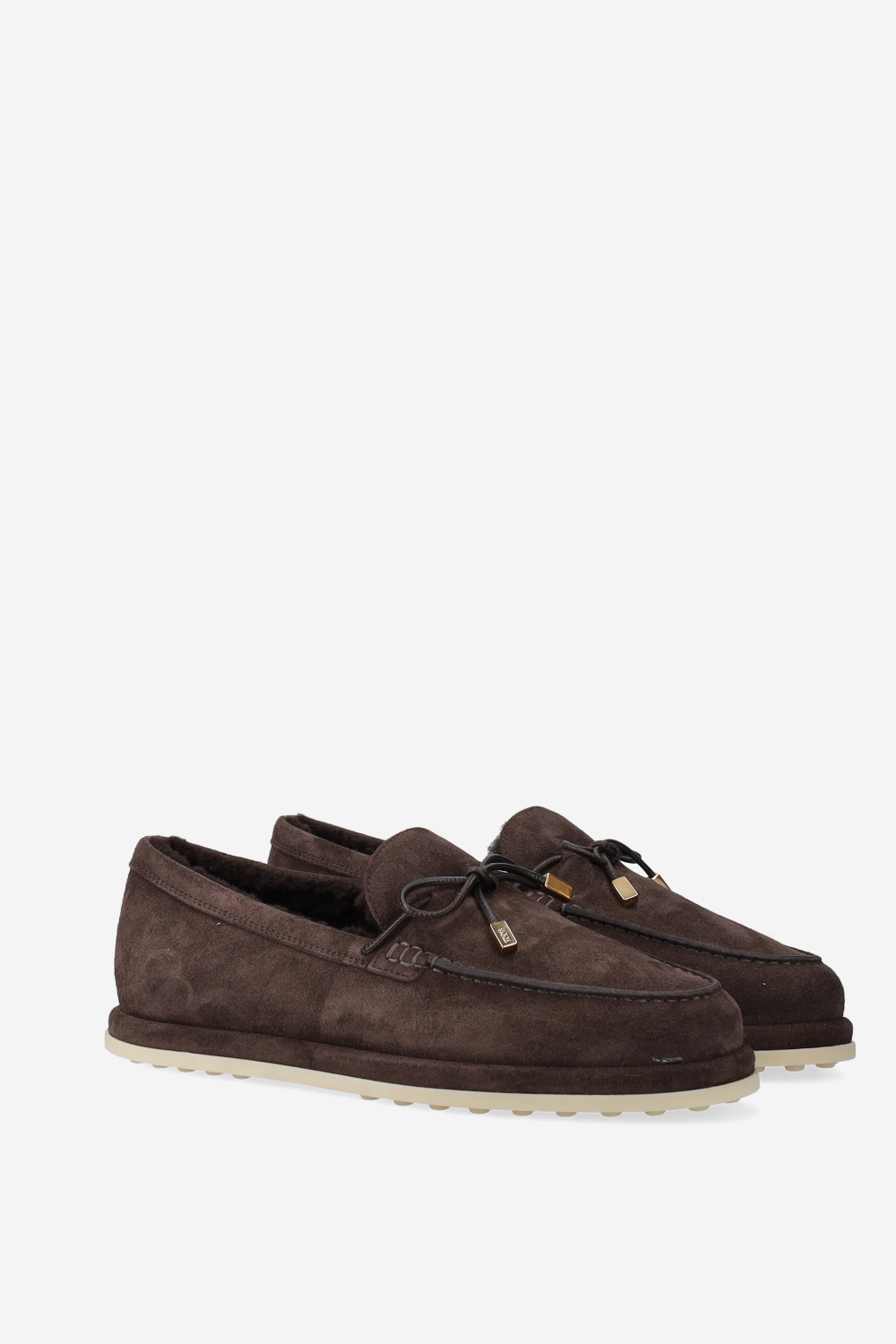 Gomma suede loafers