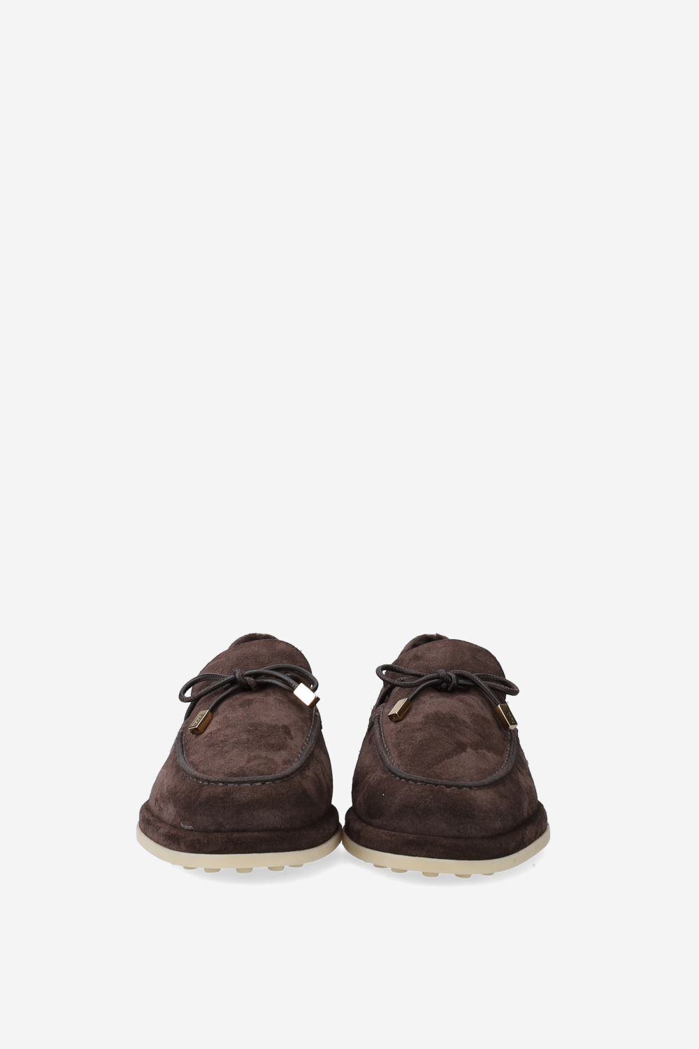 Gomma suede loafers