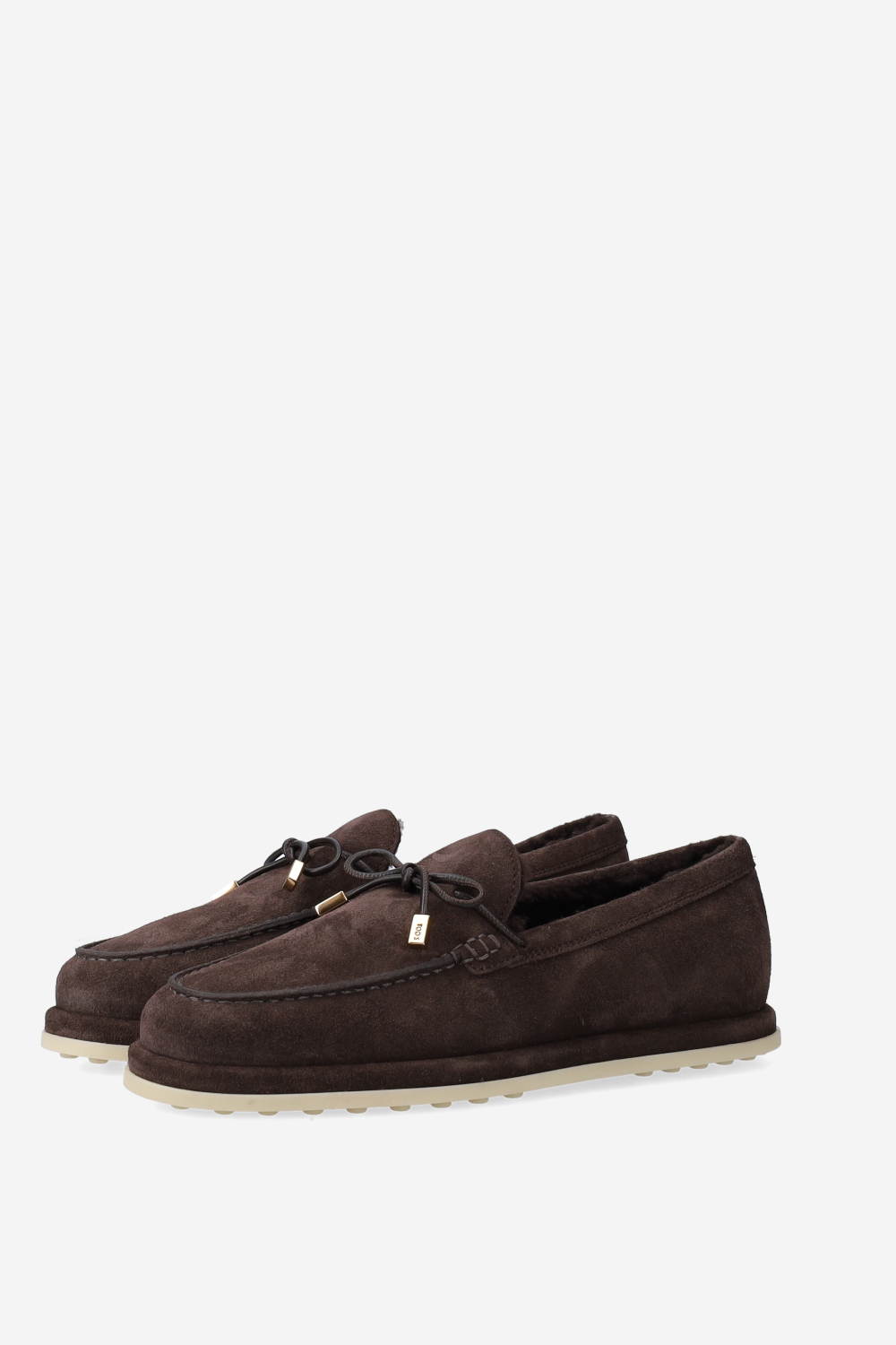 Gomma suede loafers